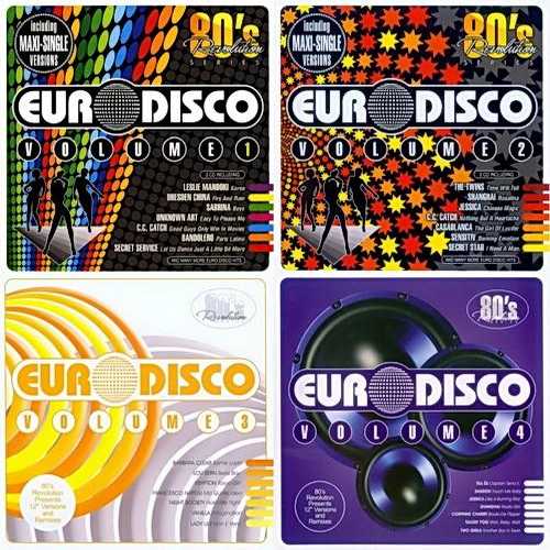80s Revolution - Euro Disco 1-4 (2015)