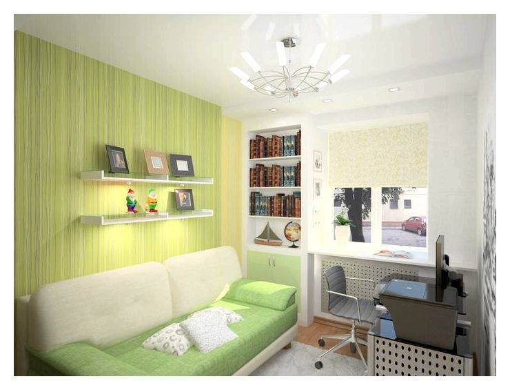 Дизайн небольшой квартиры с одной комнатой