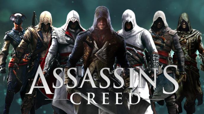 все герои серии игр Assassins Creed