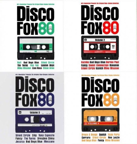 Disco Fox 80 - The Original Maxi-Singles Collection Vol. 1-4 (2014-2015)
