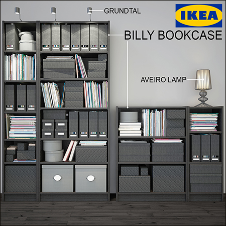 [Max] Billy Bookcase IKEA