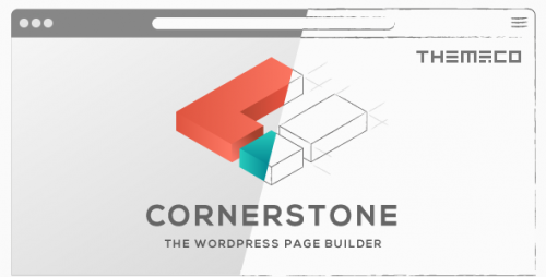 Nulled Cornerstone v2.0.3 - The WordPress Page Builder Plugin logo