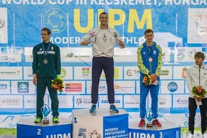 Тимощенко завоевал бронзу на этапе Кубка мира по современному пятиборью