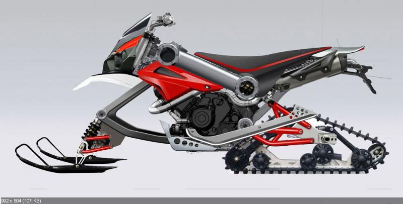 Мотоцикл-вездеход Brutus 750 EI 2013