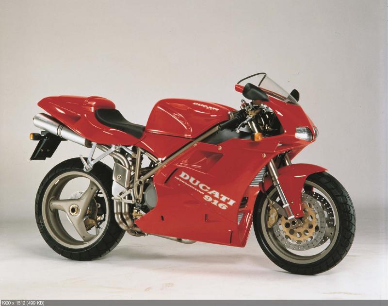 История спортбайка Ducati в фотографиях
