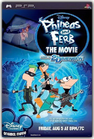 Phineas and Ferb Across the 2nd Dimension (OFW) (2012/RUS/PSP)